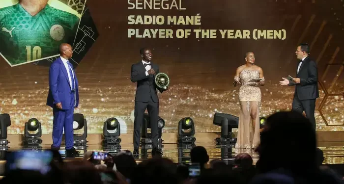 Mane a star for Bayern Munich and Senegal was named the 2022 African Player of the Year in Rabat.