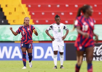 The Ghana Black Princesses were defeated 3-0 by the United States at Estadio Alejandro Morera Soto.