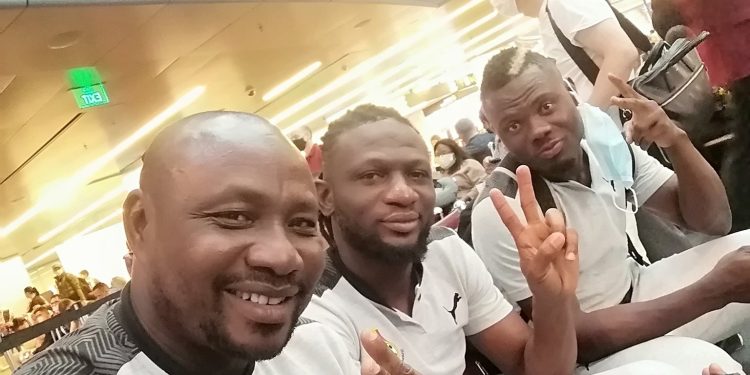 Ibrahim Danlad reacted after his third clean sheet in the CHAN qualifiers for black galaxies.