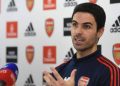 Mikel Arteta started the same lineup in both of their Premier League games at Vitality Stadium.