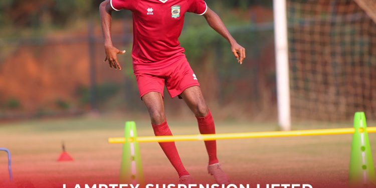 Effori has triumphed in a win over Kotoko’s Richmond Lamptey, set free from a match-fixing ban by CAS.