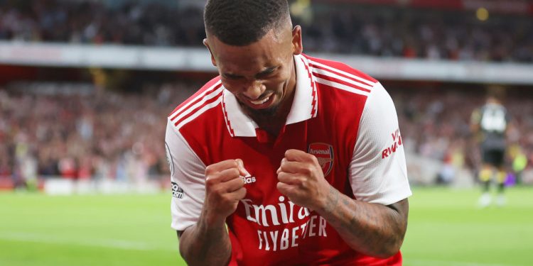 Jesus and Gabriel scored goals in each half to help Arsenal maintain their clean start to the season.