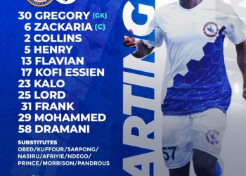 Berekum Chelsea top the BetPawa Premier League table after a win against Medeama at NAB 1 Park.