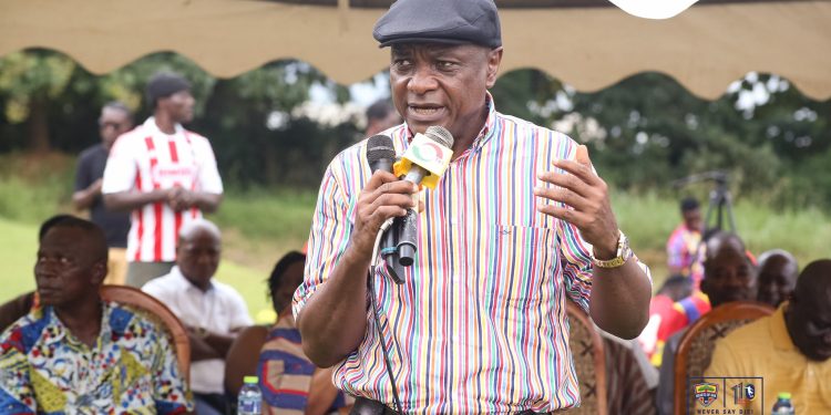 Togbe Afede XIV has revealed he handles Hearts of Oak just like Real Madrid.