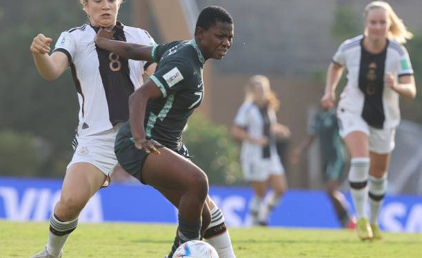 Amina Bello, Who Scored In The Falcons’ Semi-Final Win Over Germany For A Bronze Medal, Has Reacted.