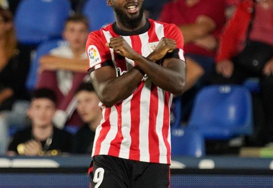 Iñaki of Ghana scored on his historic La Liga game versus Getafe at the Coliseum Alfonso Pérez.