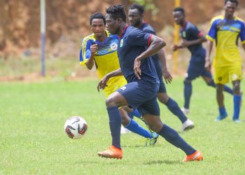 Justice Blay made an appearance for coach Seydou Zerbo in his first game back from injury.