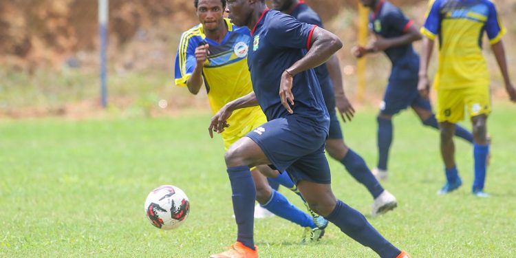 Justice Blay made an appearance for coach Seydou Zerbo in his first game back from injury.