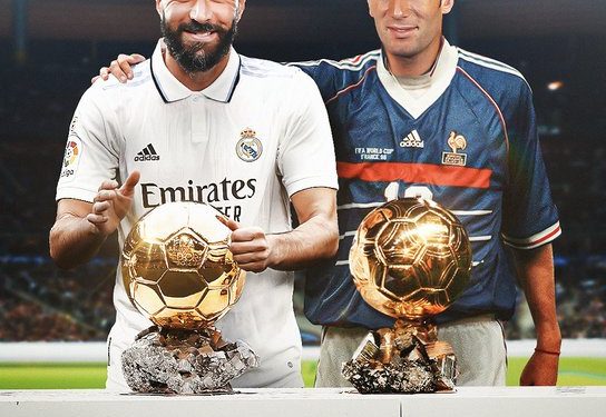 Zidane and Ronaldo, two of my idols, inspired me to win, Benzema said after being awarded in Paris.
