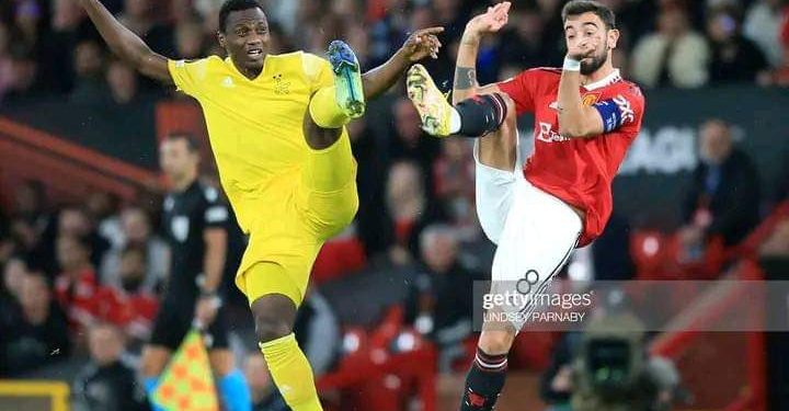 Mudasiru Salifu, a loanee from Kumasi Asante Kotoko, has reacted to defeat at Old Trafford.