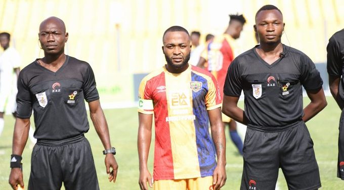 Gladson Awako Honoured The Late Ozi Ozaa With His Goal And Victory Against Bibiani Gold Stars.