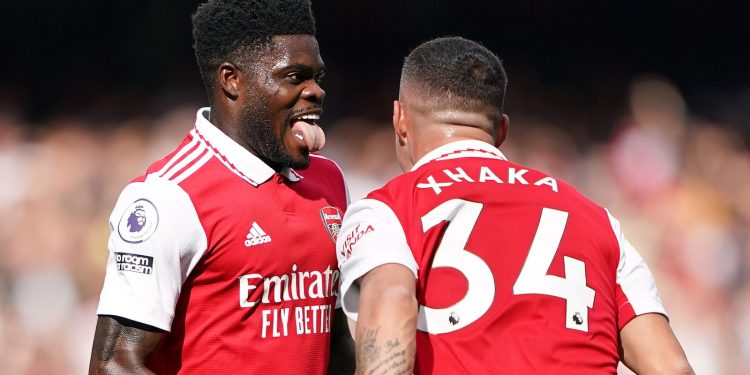 Thomas Partey of Ghana scored an identical goal at Emirates Sports Stadium to hold their winning run.