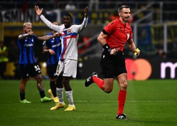 Referee’s explanation to Barcelona’s dressing room for denied penalty vs inter Milan.
