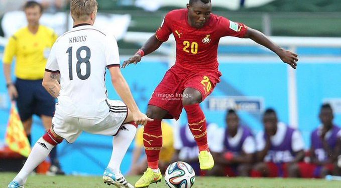 Kwadwo Asamoah received an incredible retirement message from the former Black Stars captain.