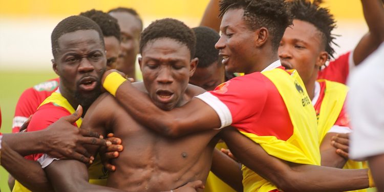 Abdulai Gazale, Kotoko’s assistant coach, shared his belief that led to Agyapong’s amazing goal.