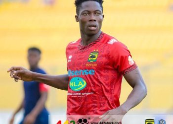 Justice Blay Retorted As Kotoko Fans Chanted His Name As He Returned From Injury In A Win Over King Faisal.