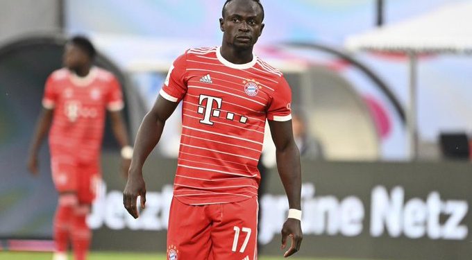 Sadio Mané’s reaction after suffering an injury less than two weeks before the World Cup. 