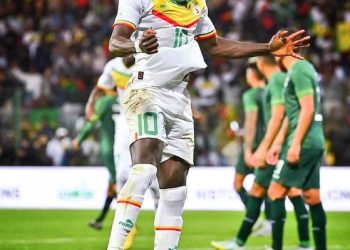 Sadio Mané’s reaction after suffering an injury less than two weeks before the World Cup. 