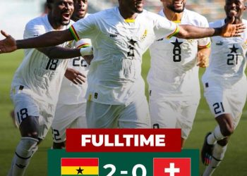 Salisu and Semenyo scored their debut goals as Ghana defeated Switzerland before the World Cup.
