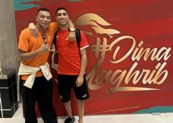 Mbappé hailed his PSG teammate Hakimi after France upset Morocco in the World Cup semi-finals.