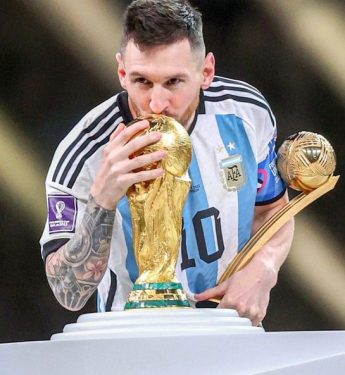 “I can’t ask for any more,” Lionel Messi stated after winning the World Cup against France.