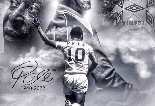 Abedi Ayew Pele of Ghana pays eloquent tribute to his late mentor, Pele of Brazil.