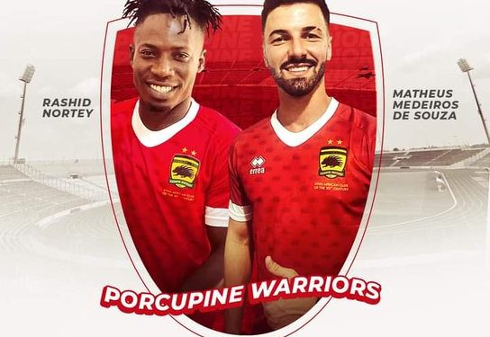 Kotoko’s management, led by Nana Yaw Amponsah, has unveiled a third Brazilian player in the Ghana Premier League.