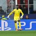 Cameroon’s André Onana’s reaction after his third consecutive clean sheet against Milan in a season.