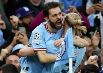 Bernardo Silva equals Lionel Messi’s record with a brace against Real Madrid at the Etihad Stadium.