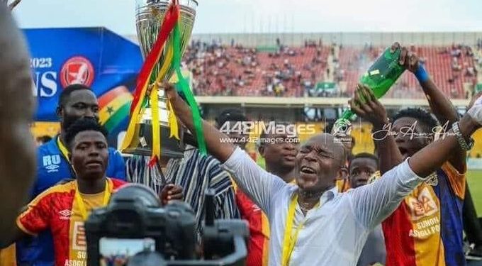 “This is a depleted side I met,” Hearts of Oak’s coach told ranting supporters after losing to R.T.U.