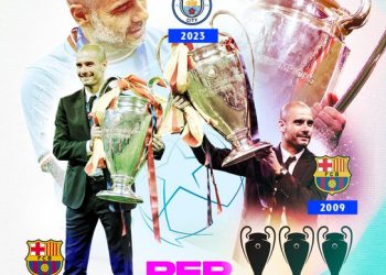 Guardiola explained what makes his treble-winning team so distinct: “I think we defend better in the box.”