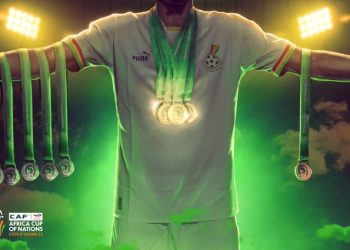 ATSPO AFCON FILE: CAF watermarked ten days to the start of the AFCON with ten Black Stars medals won.