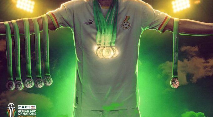 ATSPO AFCON FILE: CAF watermarked ten days to the start of the AFCON with ten Black Stars medals won.