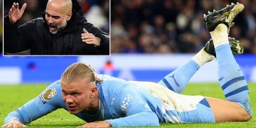 ATSPO EXCLUSIVES: “I played football for 11 years and scored 11 goals,” Guardiola refused to blame Haaland for missed chances against Chelsea.