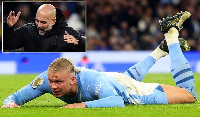 ATSPO EXCLUSIVES: “I played football for 11 years and scored 11 goals,” Guardiola refused to blame Haaland for missed chances against Chelsea.