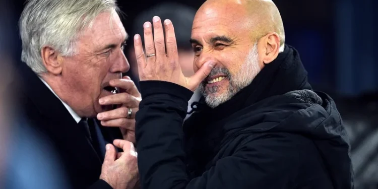 ATSPO EXCLUSIVE: “He believes they have a better chance than that,” Ancelotti counters Guardiola’s claim of a ‘one percent chance.’